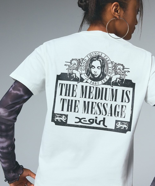ゆめ CALMER xPlage Mesh シャツ セール】TYPOGRAPHY AND MARBLE