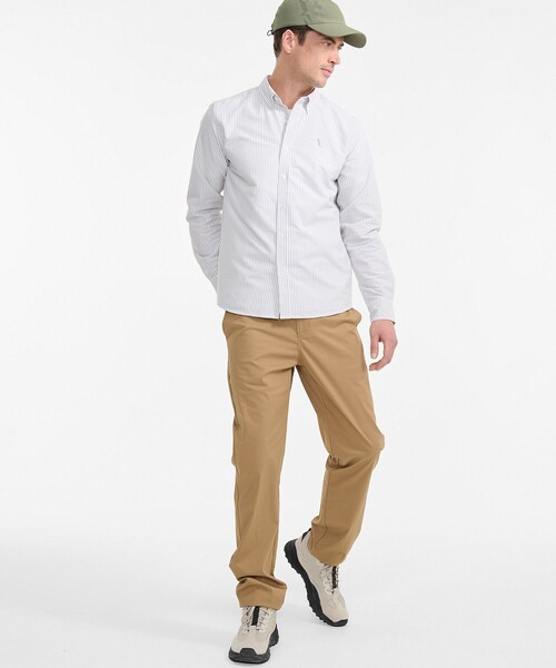 AIGLE(エーグル)の「速乾ストライプオックスフォードシャツ(シャツ/ブラウス・メンズ・セージグリーン/ライトブルー・L/M/XL/S)」の17枚目の写真