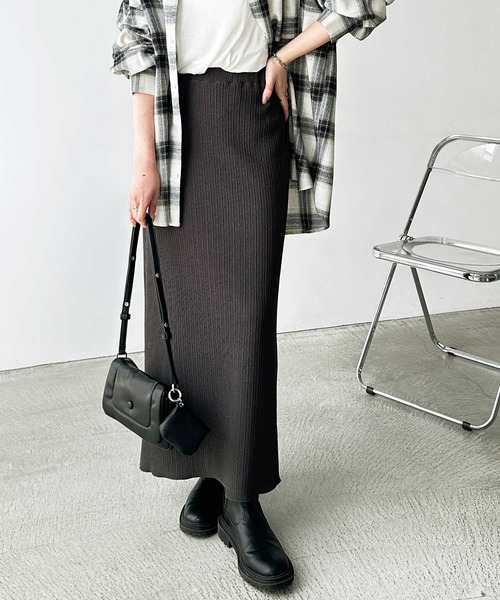 売れ切れました。ロングスカート♡ KOBE LETTUCE 着る毛布 裏起毛 マキシスカート 暖トツ ロングスカート