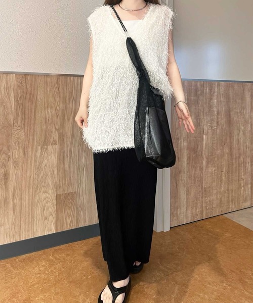GeeRA（ジーラ）の「【S-XLサイズ展開】すっきり見え！セルフカットストレートタイトロングスカート（スカート・レディース・ベージュ/チャコール/ブラック/モカ・LARGE/X-LARGE/MEDIUM/SMALL）」の21枚目の写真
