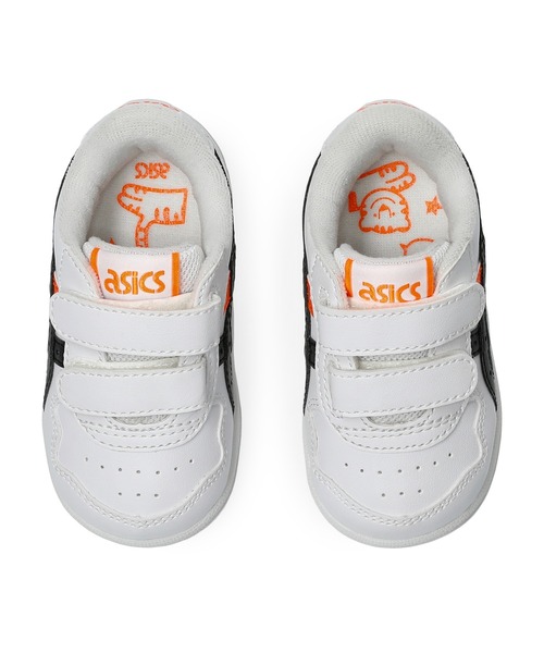 ASICS（アシックス）の「JAPAN S TS / ジャパン エス ティーエス（スニーカー・キッズ・ホワイト×ブラック・15 /14.5/15.5/13/14/13.5/16/16.5）」の5枚目の写真
