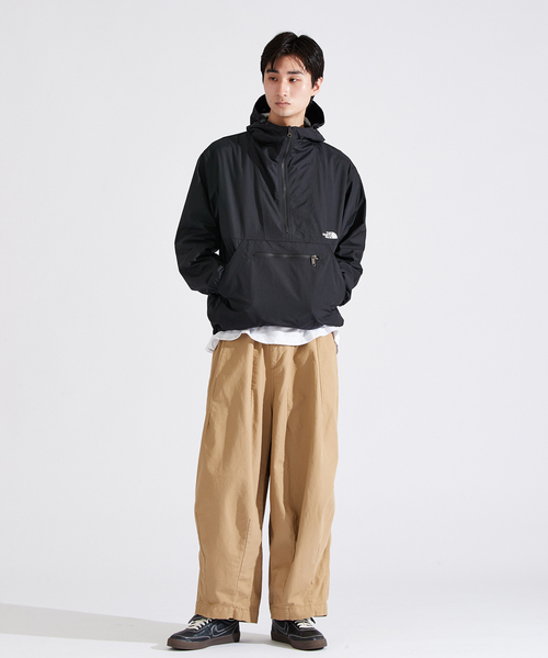 WISM(ウィズム)の「《EC限定》THE NORTH FACE / ザ ノースフェイス Compact Anorak NP22333(ブルゾン・メンズ・ブラック/ホワイト系その他・MEDIUM/LARGE/X-LARGE)」の3枚目の写真