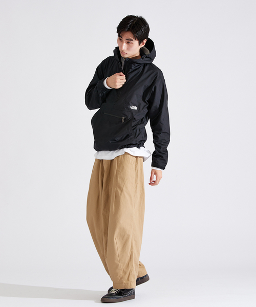 WISM(ウィズム)の「《EC限定》THE NORTH FACE / ザ ノースフェイス Compact Anorak NP22333(ブルゾン・メンズ・ブラック/ホワイト系その他・MEDIUM/LARGE/X-LARGE)」の4枚目の写真