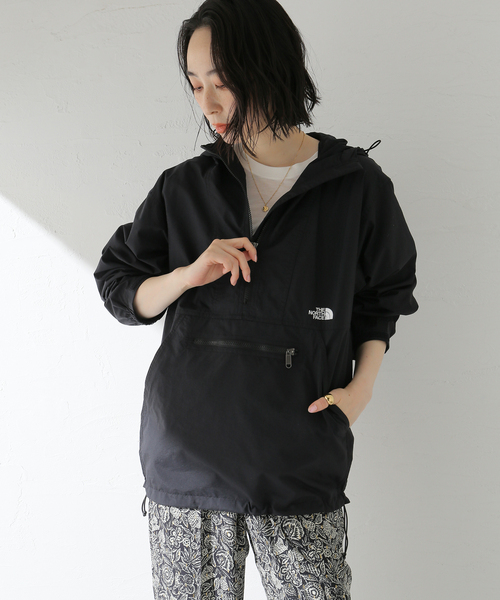 WISM(ウィズム)の「《EC限定》THE NORTH FACE / ザ ノースフェイス Compact Anorak NP22333(ブルゾン・メンズ・ブラック/ホワイト系その他・MEDIUM/LARGE/X-LARGE)」の12枚目の写真