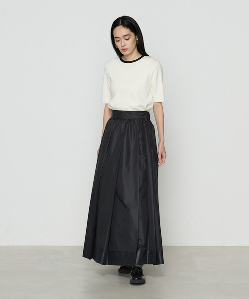 COMME CA（コムサ）の「ボーダー／バイカラー プルオーバー（ニット/セーター・レディース・オフホワイト/ホワイト・9号/11号）」の7枚目の写真