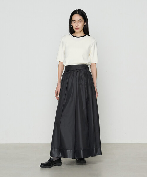 COMME CA（コムサ）の「ボーダー／バイカラー プルオーバー（ニット/セーター・レディース・オフホワイト/ホワイト・9号/11号）」の8枚目の写真