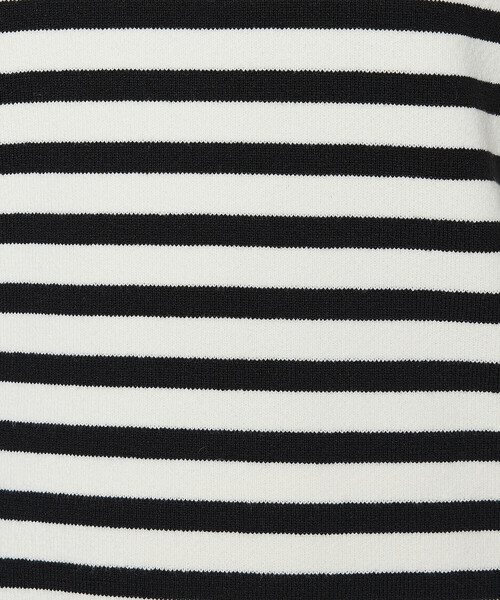 COMME CA（コムサ）の「ボーダー／バイカラー プルオーバー（ニット/セーター・レディース・オフホワイト/ホワイト・9号/11号）」の17枚目の写真