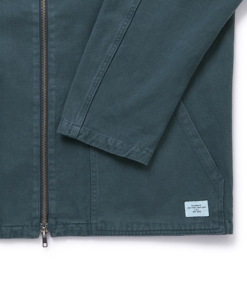 Saturdays NYC（サタデーズ ニューヨークシティ ）の「HARRISON G-DYED BLOUSON（その他アウター・メンズ・ブルー/ブラック・L/M/S）」の19枚目の写真