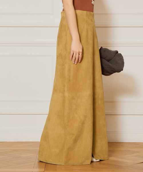 IENA LA BOUCLE ゴートスエードタイトスカート（スカート）｜IENA LA  