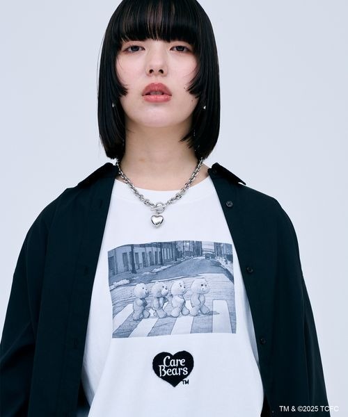 PAGEBOY(ページボーイ)の「【ケアベア×PAGEBOY】アソートロンT(Tシャツ/カットソー・レディース・ブラック/ネイビー/ホワイト系その他4/オフホワイト・FREE)」の6枚目の写真