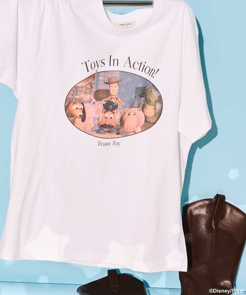 トイストーリー toystory パーソンズTシャツ付き persons セール】【TOYSTORY】 フロントプリントTシャツ/トイ