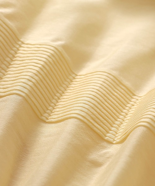 venit(ヴェニット)の「VENIT / organza pleats dress(オーガンジープリーツワンピース VEE-5508-A)(ワンピース・レディース・ブラック・38)」の15枚目の写真