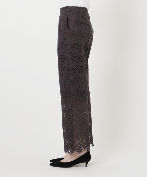 La TOTALITE（ラトータリテ）の「【洗える】ウォッシャブルレースパンツ（その他パンツ・レディース・ホワイト/ブラウン・36/38/40）」の19枚目の写真