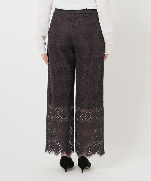 La TOTALITE（ラトータリテ）の「【洗える】ウォッシャブルレースパンツ（その他パンツ・レディース・ホワイト/ブラウン・36/38/40）」の20枚目の写真