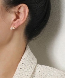 Forcement（フォースメント）の「パール付きデザインイヤリング（イヤリング）」