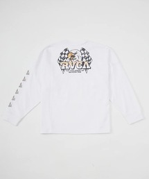 RVCA | RVCA キッズ SPEED EAGLE LT ロンT 【2025年春夏モデル】/ルーカキッズバックプリント長袖ロンT(Tシャツ/カットソー)