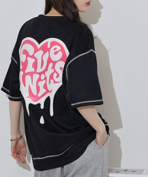 A.T,C in the attic homme（エーティーシーインジアティックオム）の「A.T,C in the attic homme 飾りステッチ プリント/刺繍 半袖Tシャツ（Tシャツ/カットソー・メンズ・ブラック系2/ホワイト系1/ホワイト系2/ブラック系1/ブラック系3/ホワイト系3・M/L）」の4枚目の写真