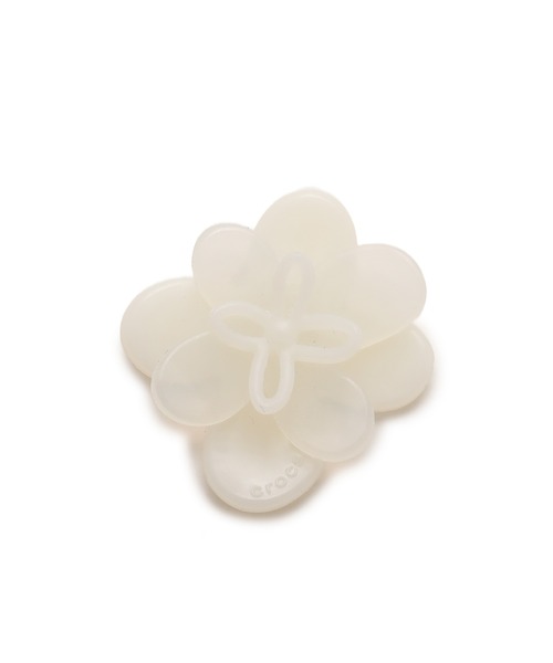 atmos(アトモス)の「crocs Blooming White Flower 2 / クロックス ブルーミング ホワイト フラワー 2(シューズアクセサリー・レディース・ホワイト・FREE)」の1枚目の写真
