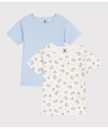 PETIT BATEAU | 半袖Tシャツ2枚組(インナーウェア/肌着)