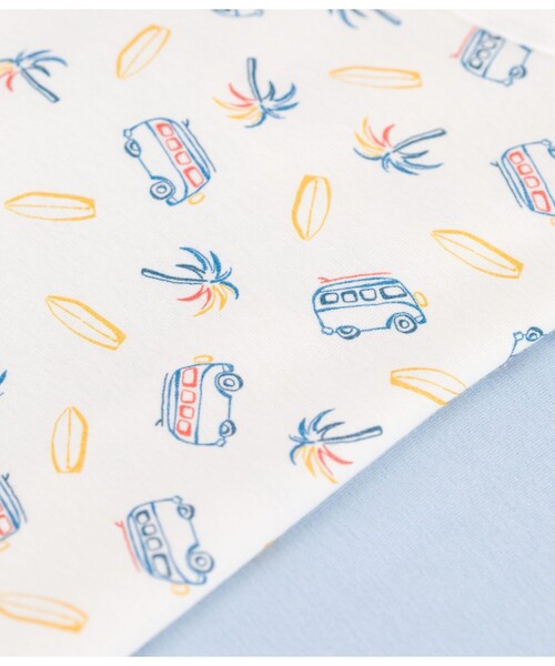 PETIT BATEAU(プチバトー)の「半袖Tシャツ2枚組(インナーウェア/肌着・キッズ・その他1・2YEAR/3YEAR/4YEAR/5YEAR)」の3枚目の写真