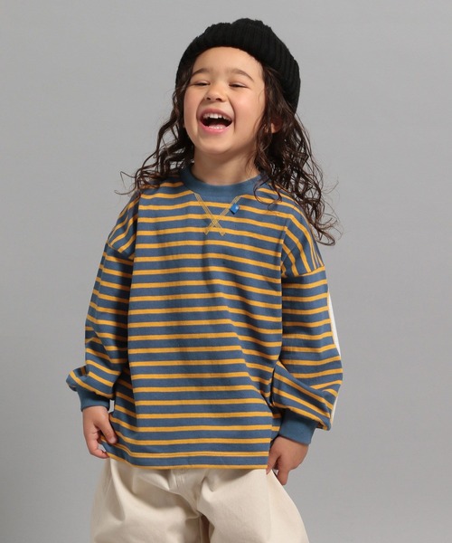 セール】【KIDS】ボーダー ロンT（Tシャツ/カットソー