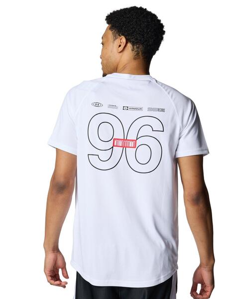 UNDER ARMOUR(アンダーアーマー)の「UAテック グラフィック ショートスリーブ Tシャツ(バスケットボール/メンズ)(Tシャツ/カットソー・メンズ・ホワイト・L/2XL/S/M/XL)」の2枚目の写真