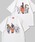 SITRY�i�V�g���[�j�́u2026SS�V���ǉ� Cat Print T-Shirt/�L �A�j�}�� �v�����g �I�[�o�[�T�C�Y ����T�V���c ���f�B�[�X �����Y�iT�V���c/�J�b�g�\�[�j�v�b�z���C�g�n���̑�3