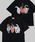 SITRY�i�V�g���[�j�́u2026SS�V���ǉ� Cat Print T-Shirt/�L �A�j�}�� �v�����g �I�[�o�[�T�C�Y ����T�V���c ���f�B�[�X �����Y�iT�V���c/�J�b�g�\�[�j�v�b�u���b�N�n���̑�3