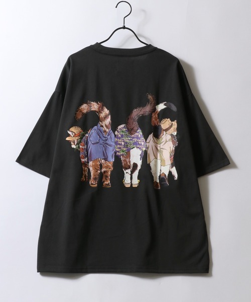 [RADINEO]★24SS★韓国人気★CATS T-SHIRTS org.jpg