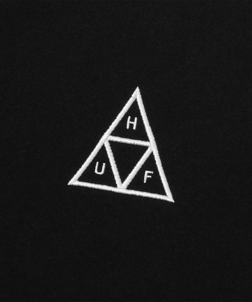 HUF(ハフ)の「【 HUF / SET TRIPLE TRIANGLE CREWNECK 】- ハフ セット トリプル トライアングル スウェット(スウェット・メンズ・キャメル/ブラック・L/M/XL)」の5枚目の写真