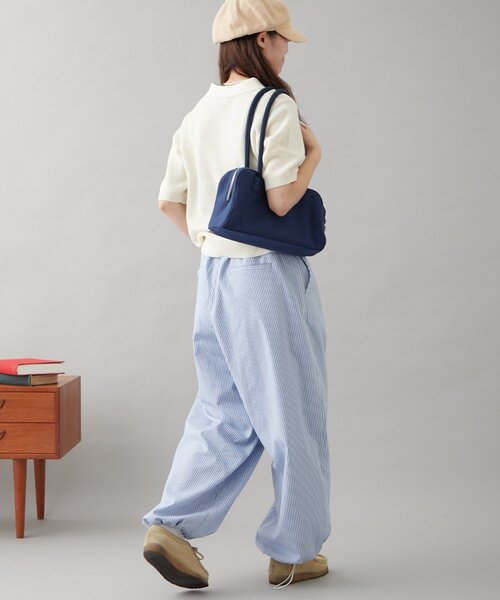 GEVACO(ゲバコ)の「【GEVACO】半袖ニットポロシャツ(ニット/セーター・レディース・アイボリー/ネイビー/レッド・SMALL/MEDIUM/LARGE)」の13枚目の写真