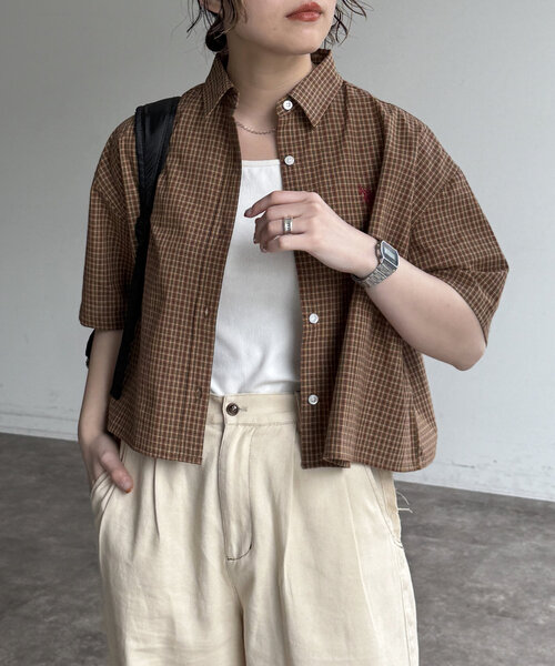 短丈シャツ（シャツ/ブラウス）｜CPCM（シーピーシーエム）の