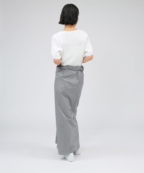 BABYLONE（バビロン）の「カコウリブプルオーバー（Tシャツ/カットソー・レディース・ブラック/ホワイト・フリー）」の13枚目の写真