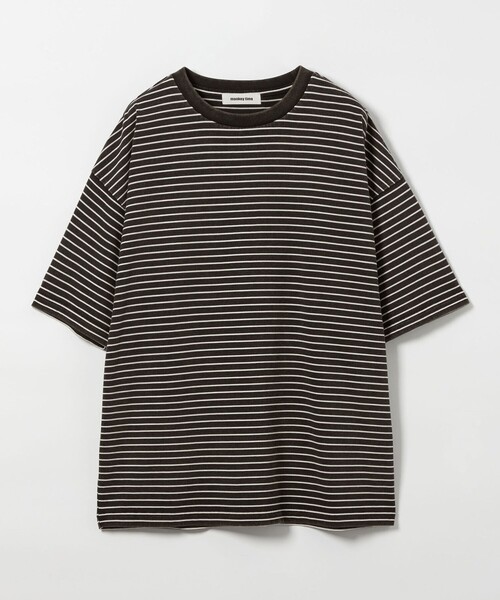 アシッドウォッシュ ボーダー Tシャツ（Tシャツ/カットソー