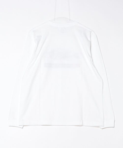 NOTHINKER(ノーシンカー)の「Digital Fisher Long T-shirt(Tシャツ/カットソー・メンズ・ホワイト・LARGE/X-LARGE/MEDIUM/SMALL/XX-LARGE)」の6枚目の写真