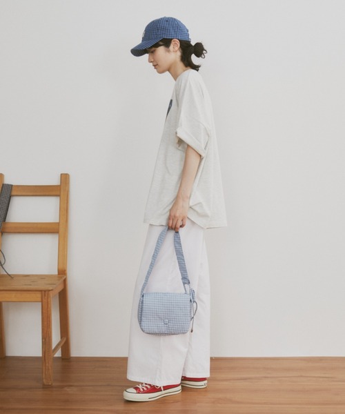 MERLOT（メルロー）の「宇宙ネコプリント BIG T（Tシャツ/カットソー・レディース・ホワイト/ライトグレー・FREE）」の18枚目の写真