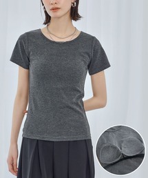 美ラインデイリーベーシックカップ付Tシャツ