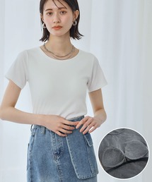 美ラインデイリーベーシックカップ付Tシャツ