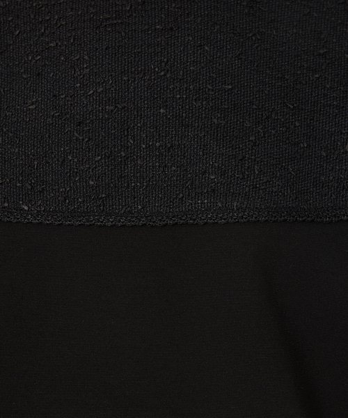 DESIGNWORKS(デザインワークス)の「【ストレッチポンチ】ニット ドッキング Tシャツ(Tシャツ/カットソー・メンズ・ライトグレー/ホワイト/ブラック・46/50/48)」の9枚目の写真