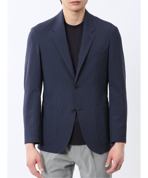 TAKA-Q（タカキュー）の「【WEB限定販売 軽量 ストレッチ ウォッシャブル】ソロテックス 2ボタン ジャケット（テーラードジャケット・メンズ・ネイビー/グレー系その他2・S/MEDIUM/LARGE/X-LARGE/3L）」の13枚目の写真