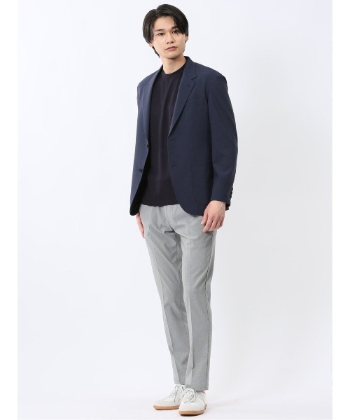 TAKA-Q（タカキュー）の「【WEB限定販売 軽量 ストレッチ ウォッシャブル】ソロテックス 2ボタン ジャケット（テーラードジャケット・メンズ・ネイビー/グレー系その他2・S/MEDIUM/LARGE/X-LARGE/3L）」の21枚目の写真