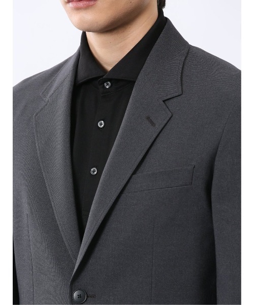 TAKA-Q（タカキュー）の「【WEB限定販売 軽量 ストレッチ ウォッシャブル】ソロテックス 2ボタン ジャケット（テーラードジャケット・メンズ・ネイビー/グレー系その他2・S/MEDIUM/LARGE/X-LARGE/3L）」の6枚目の写真
