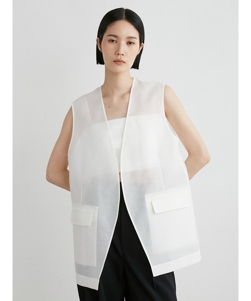 MIESROHE ミースロエ　sustainableテディーベスト MIESROHE（ミースロエ）の「MIESROHE sustainableテディーベスト