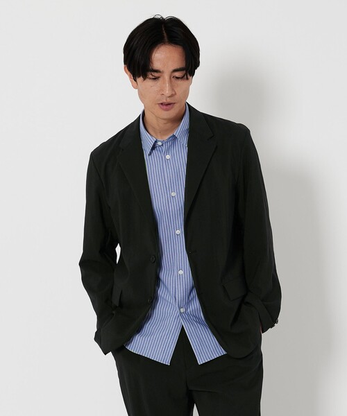 ユナイテッドアローズ テーラードジャケット リネン混 ストレッチ TORAY BEAUTY&YOUTH UNITED ARROWS（ビューティーアンドユース