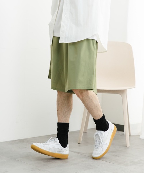 SENSE OF PLACE by URBAN RESEARCH(センスオブプレイスバイアーバンリサーチ)の「4WAYストレッチショートパンツ(その他パンツ・メンズ・ブラック/チャコールグレー/ライトカーキ・LARGE/MEDIUM)」の5枚目の写真