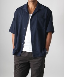 SKKONE（スコーネ）の「楊柳 リラックス オープンカラーシャツ（シャツ/ブラウス）」