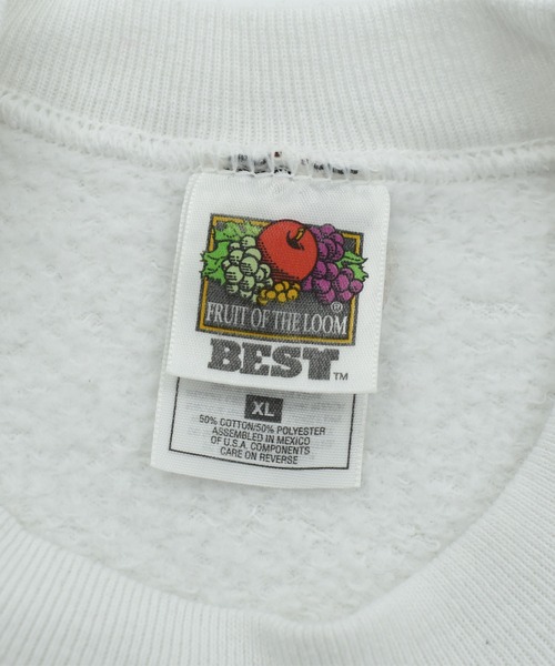 LABORATORY R(ラボラトリーアール)の「【ヴィンテージ古着】90’s Fruit of the Loom “FIESTA BOWL” カレッジ スウェット(スウェット・メンズ・ホワイト・X-LARGE)」の9枚目の写真