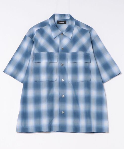 ZUCCa（ズッカ）の「オンブレーチェック / シャツ / S（シャツ/ブラウス・メンズ・ライトグレー/ブラウン/ブルー・M size）」の3枚目の写真