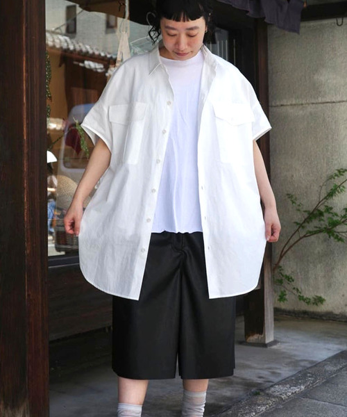 journal standard luxe CLダンプミリタリーシャツ セール】CLダンプ ミリタリーシャツ（シャツ/ブラウス
