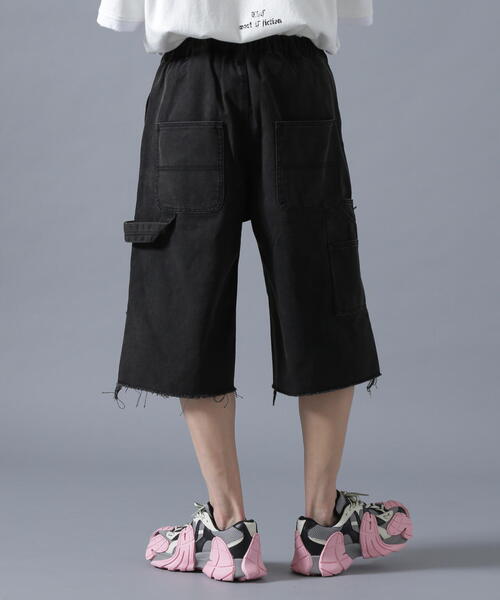 人気【DankeSchon】ダンケシェーン/TC BLACK W-KNEE SHORTS DankeSchon/ダンケシェーン/TC BLACK W-KNEE SHORTS | L.H.P